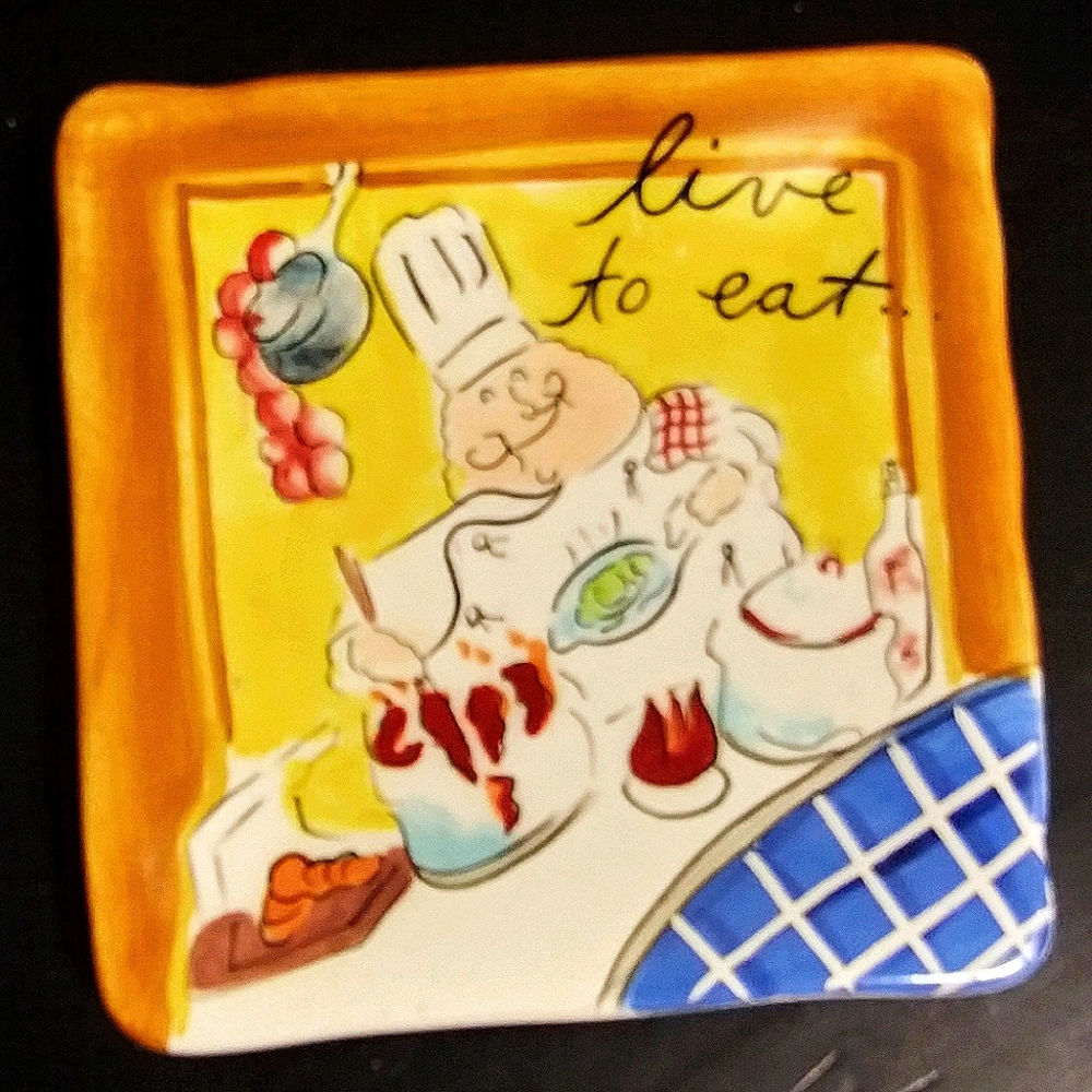 Vintage Saucer, Small Plate, Jewelry Tray, Spoon Holder Decor